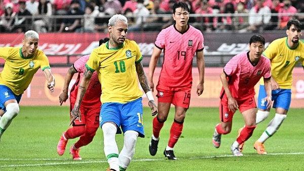 巴西vs韩国集锦